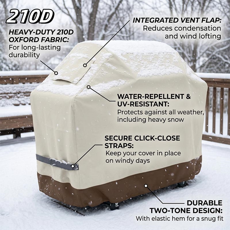 Outdoor Furniture Upholstery Near Me - 210D BBQ Bej Barbekü Izgarası Açık