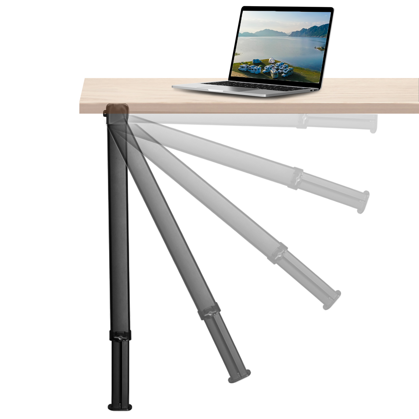 Outdoor Furniture Legs - RV Masa Ayağı Ayarlanabilir Yükseklik 54-93cm