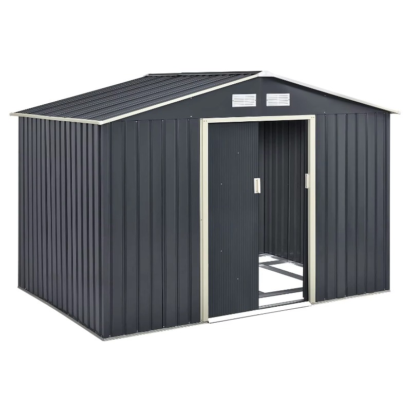 Outdoor Furniture Grey - Renkli Bisiklet Aleti Bahçe Depolama Açık