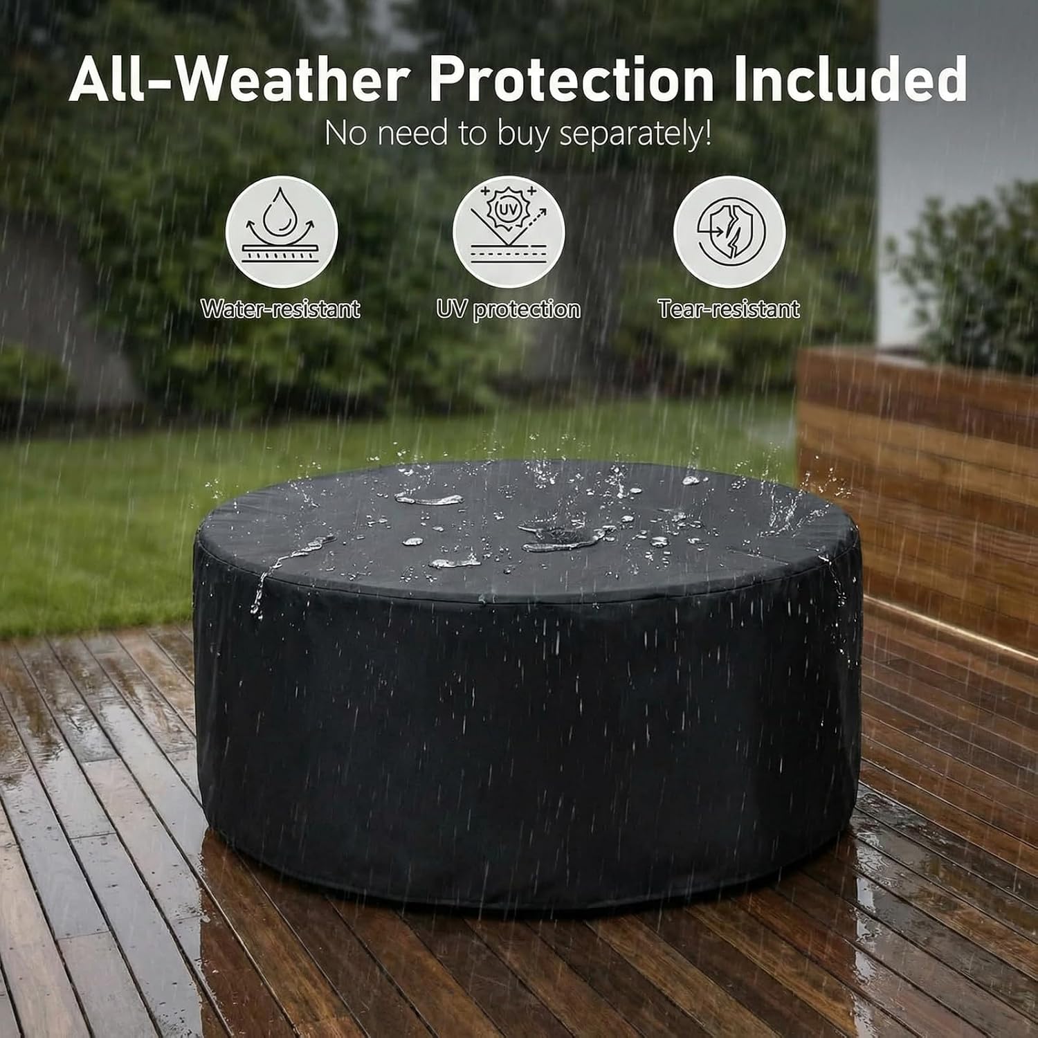 30 inç Yuvarlak Propan Ateş Çu - Outdoor Furniture With Fire Pit Table incelemesi ve fiyatı