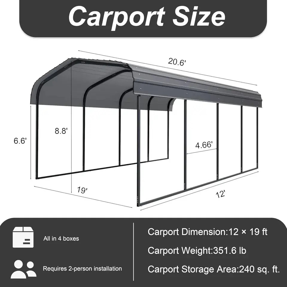 2026 Sıcak Fırsat 11x19ft Galv - Outdoor Furniture Durable incelemesi ve fiyatı