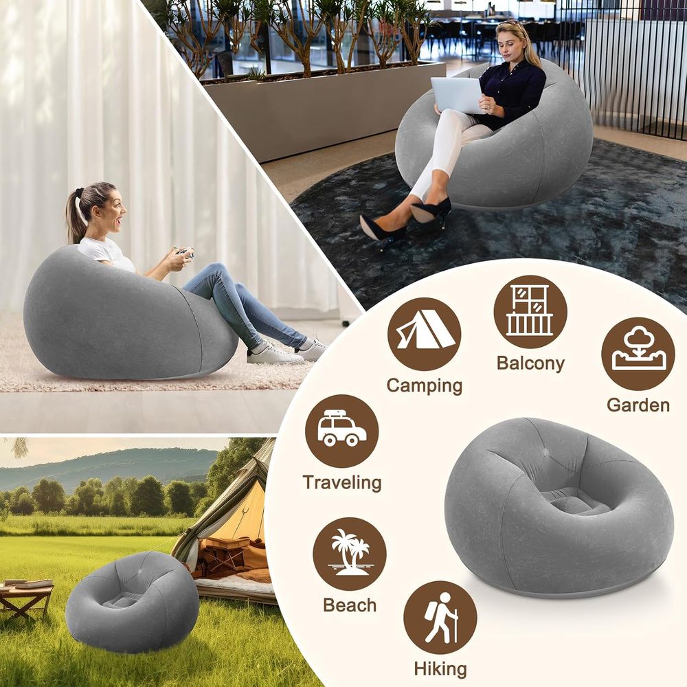 Şişme Koltuklar, Yetişkinler v - Outdoor Furniture Grey incelemesi ve fiyatı