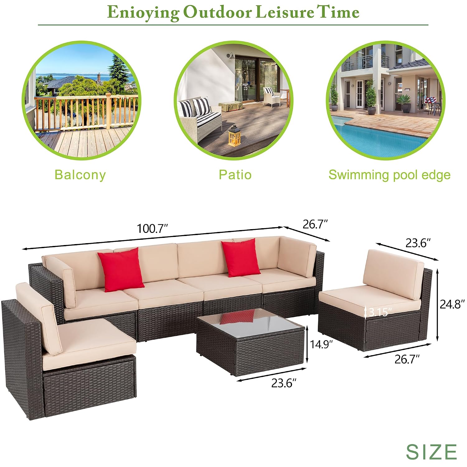 8 Parçalı Bahçe Mobilya Seti,  - Outdoor Furniture With Fire Pit Table incelemesi ve fiyatı