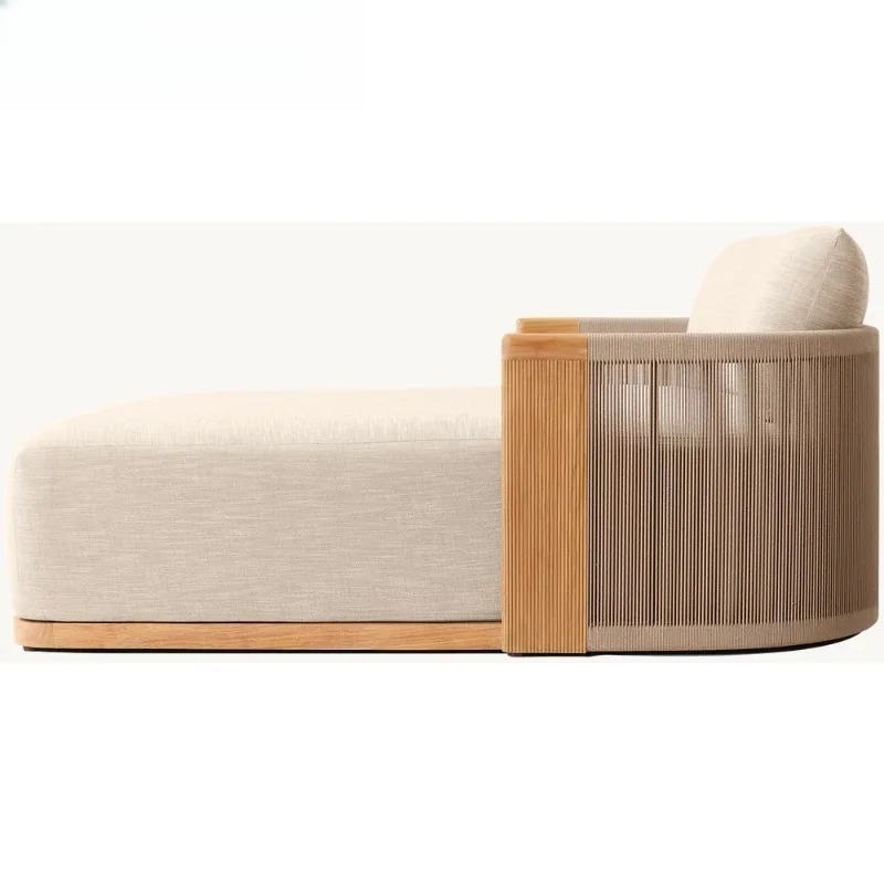 Veranda Tik Ahşap Şezlong Güne - Outdoor Daybed Furniture incelemesi ve fiyatı