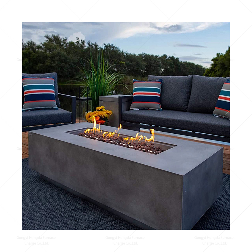 Modern Corten Çelik Şömine Gaz - Outdoor Furniture With Fire Pit Table incelemesi ve fiyatı