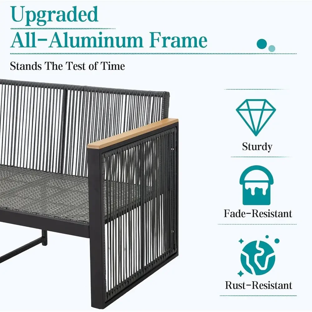 6 Parçalı Gri Dış Mekan Verand - Outdoor Furniture Grey incelemesi ve fiyatı