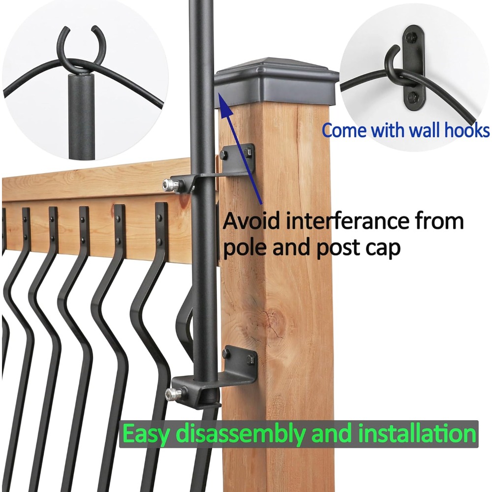 2'li paket ip ışık direkleri - - Outdoor Furniture In incelemesi ve fiyatı