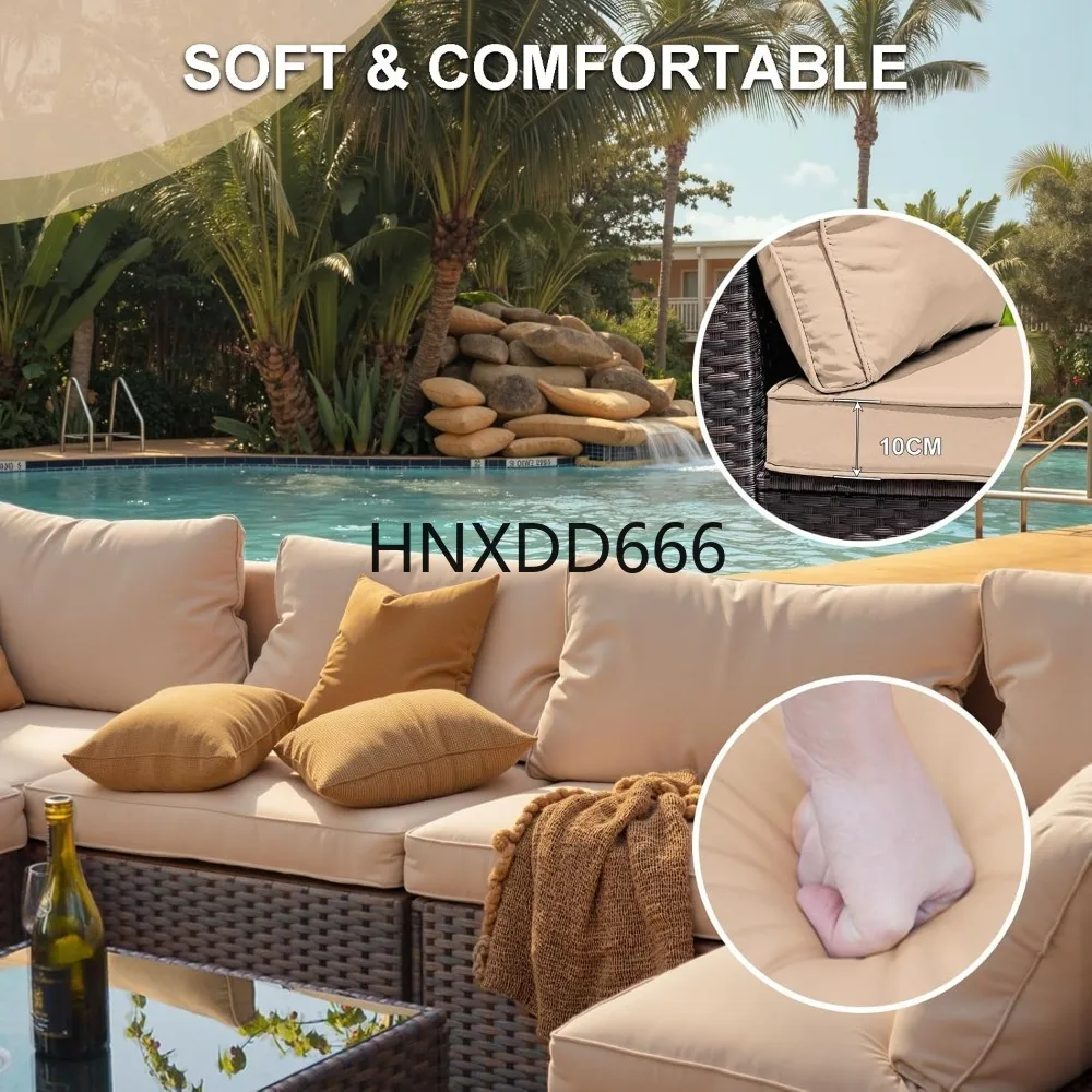 7 Parçalı Bahçe Mobilya Seti,  - Outdoor Furniture With Fire Pit Table incelemesi ve fiyatı