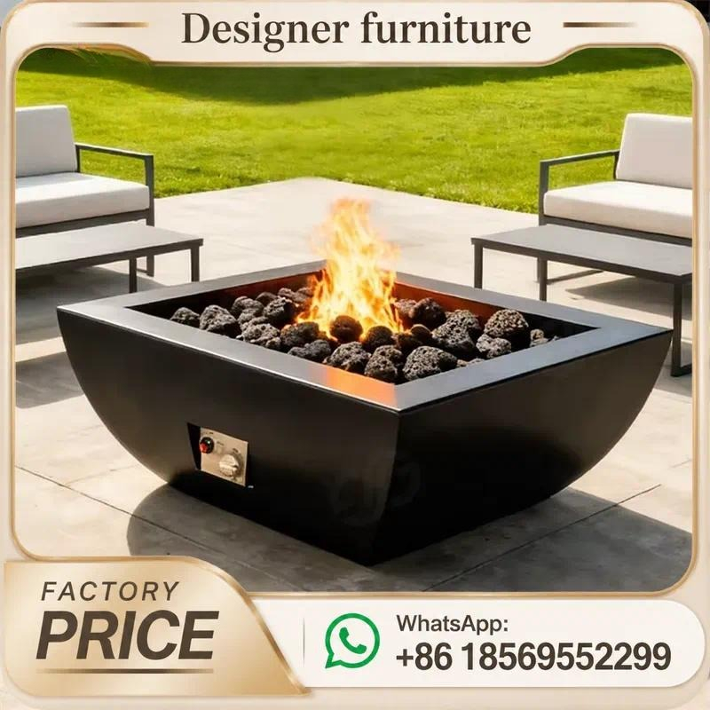 Özel Tasarım Dış Mekan Gazlı A - Outdoor Furniture With Fire Pit Table incelemesi ve fiyatı