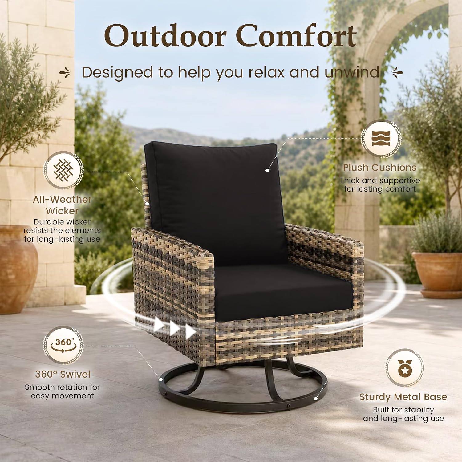 7 Parçalı Bahçe Mobilya Seti,  - Outdoor Furniture With Fire Pit Table incelemesi ve fiyatı