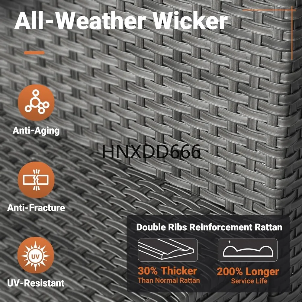 Açık Alan 8 Parçalı Bahçe Mobi - Outdoor Furniture With Fire Pit Table incelemesi ve fiyatı